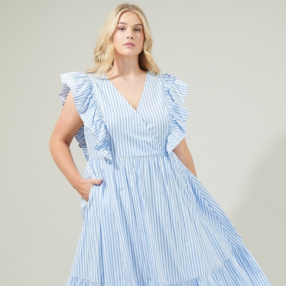 Sugarlips Dresses & Skirts - Poplin Midi Dress
